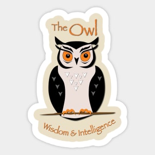 The Owl Sticker